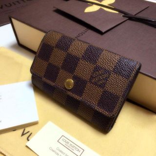 ルイヴィトン(LOUIS VUITTON)の美品 正規品 ルイヴィトン キーケース(キーケース)