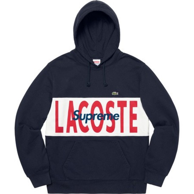 Supreme®/LACOSTE  Hooded Sweatshirt   L