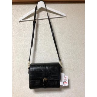 シマムラ(しまむら)の☆新品☆ プチプラのあや クロコ ショルダーバッグ(ショルダーバッグ)