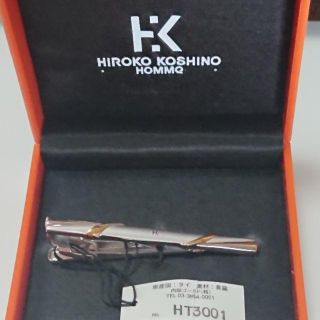 ヒロココシノ(HIROKO KOSHINO)の良品 コシノヒロコ ネクタイピン 化粧箱付き 格好良いクールデザイン(ネクタイピン)