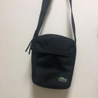 ラコステ(LACOSTE)のラコステ ショルダーバッグ 黒(ショルダーバッグ)