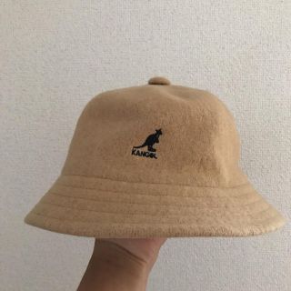 カンゴール(KANGOL)のKANGOL ハット 帽子 BERMUDA CASUAL ベージュ カンゴール(ハット)