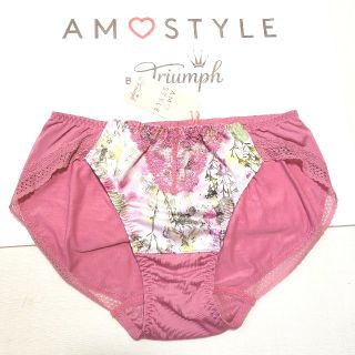 トリンプ(Triumph)のトリンプ AMO'S STYLE 可愛い花柄プリントショーツ M ピンク(ショーツ)