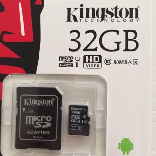 キングストン microSD 32GB 新品(その他)