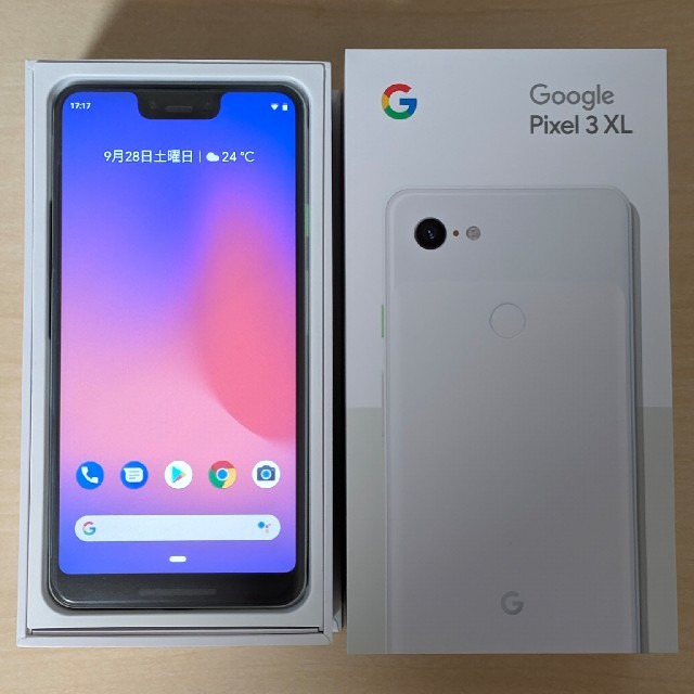 新品 pixel3XL ホワイト 128GB docomo simフリー