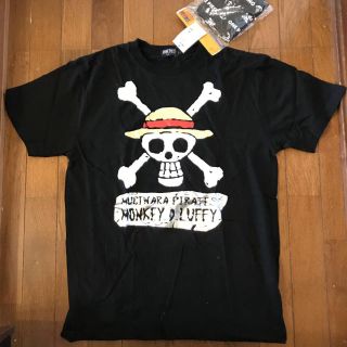 バンダイ(BANDAI)の新品 ONE PIECE ワンピース メンズ Tシャツ Ｌ おまけ付き(Tシャツ/カットソー(半袖/袖なし))