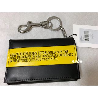 カルバンクライン(Calvin Klein)の【 CALVIN KLEIN EST.1978 】Leather Wallet(折り財布)