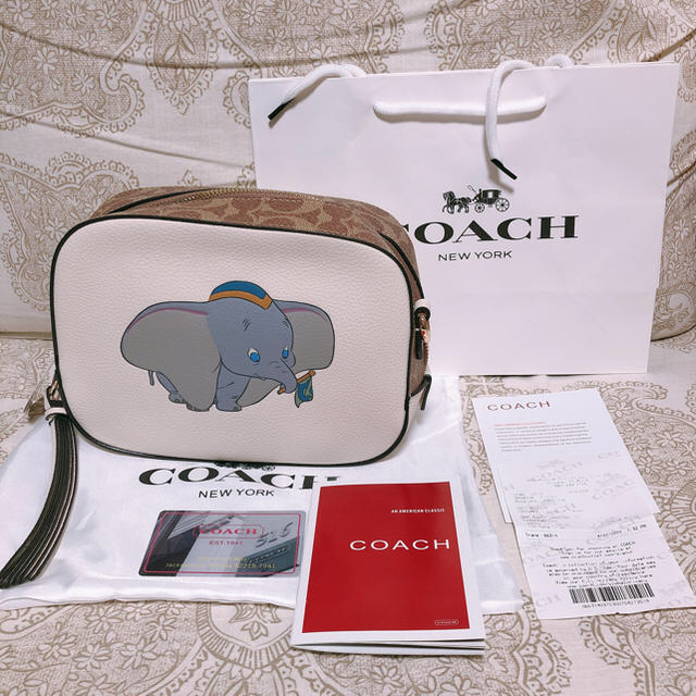 ☆新品☆ COACH ショルダーバッグ Disney/ダンボ レディース