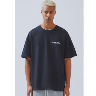 フィアオブゴッド(FEAR OF GOD)のFOG ESSENTIALS Tシャツ ブラック  S(Tシャツ/カットソー(半袖/袖なし))