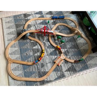 ブリオ(BRIO)のBRIO 木製レールと列車セット(知育玩具)