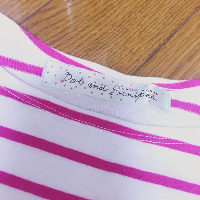 Dot&Stripes CHILDWOMAN(ドットアンドストライプスチャイルドウーマン)のチャイルドウーマン♡ボーダートップス♡ レディースのトップス(カットソー(半袖/袖なし))の商品写真