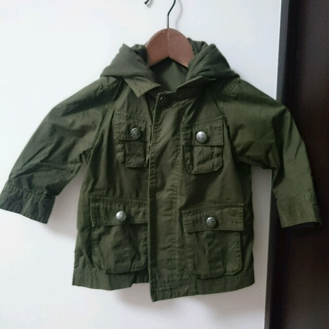 BEAMS(ビームス)のKIDS90 ミリタリージャケット キッズ/ベビー/マタニティのキッズ服男の子用(90cm~)(ジャケット/上着)の商品写真