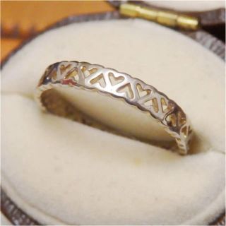 即購入OK♡華奢なハートデザインリング指輪ピンキーリング(リング(指輪))