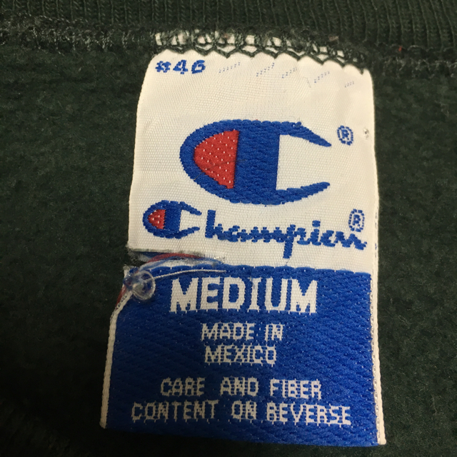 Champion(チャンピオン)のchampion トレーナー グリーン メンズのトップス(スウェット)の商品写真