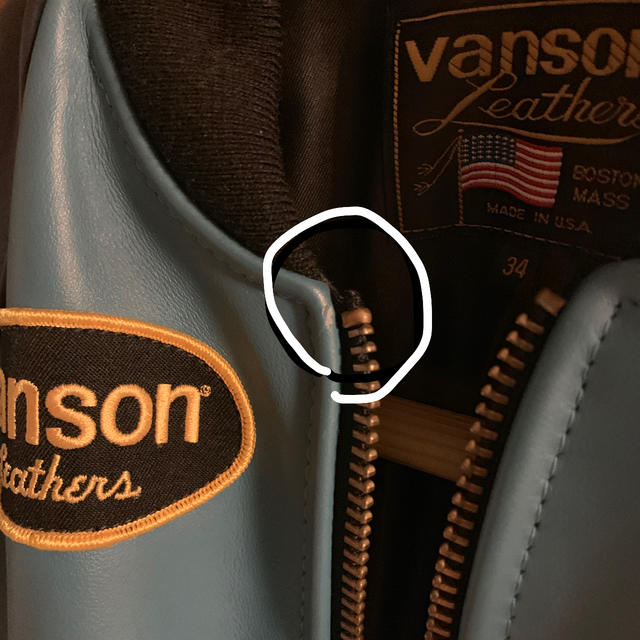 VANSON(バンソン)のvanson 革ジャン レディースのジャケット/アウター(ライダースジャケット)の商品写真