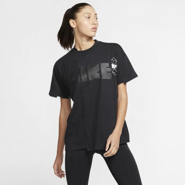 値下げ Mサイズ sacai nike tee t-shirt black