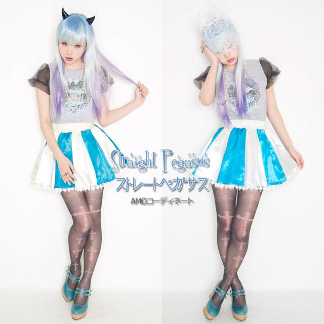 ルナティック レモニー ロリポップ ウィッグ ストレート ペガサスの通販 By ｍ ラクマ
