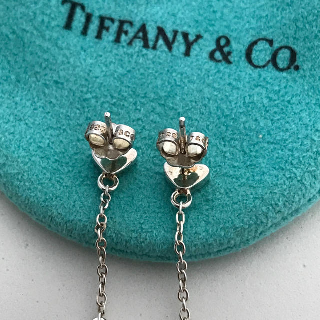 Tiffany & Co. - Tiffany ハートリンクドロップピアスの通販 by こう