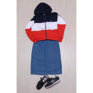 フィラ(FILA)のFILA 裏毛スウェットジップパーカー  (パーカー)