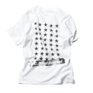 エフシーアールビー(F.C.R.B.)の2018AW  FCRB 40STAR TEE WHITE サイズM Tシャツ(Tシャツ/カットソー(半袖/袖なし))