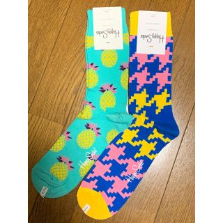 ビームス(BEAMS)のハッピーソックス happy socks 2足 定価2,８０８円(ソックス)