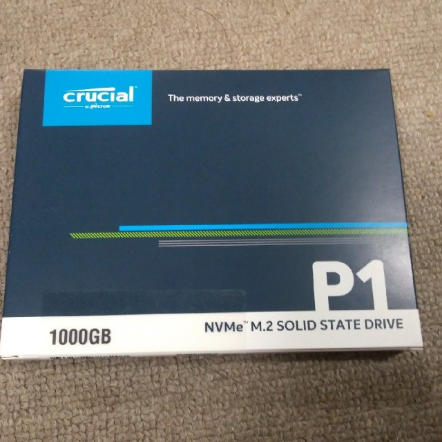 Crucial P1 1TB NVMe SSD CT1000P1SSD8JP