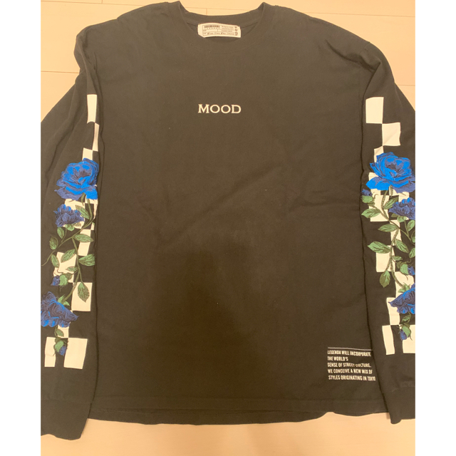 OFF-WHITE(オフホワイト)のLEGENDA 青薔薇ロンT メンズのトップス(Tシャツ/カットソー(七分/長袖))の商品写真