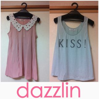 ダズリン(dazzlin)のdazzlin♡タンク2点セット(シャツ/ブラウス(半袖/袖なし))