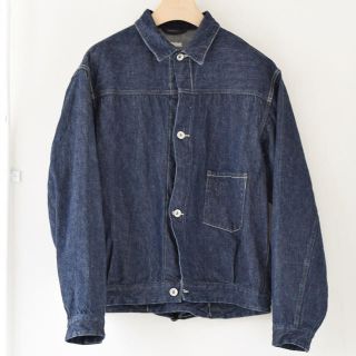 コモリ(COMOLI)の【19AW/新品】comoli デニム ジャケット コモリ サイズ 1 navy(ブルゾン)