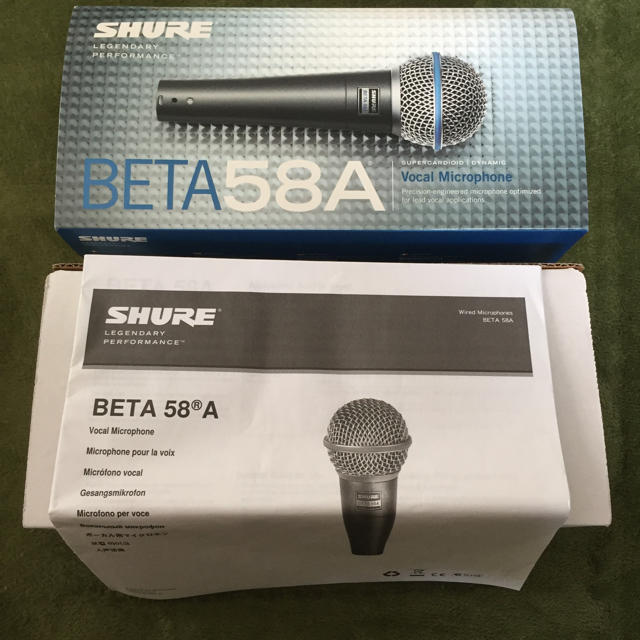 SHURE/BETA58A/マイク