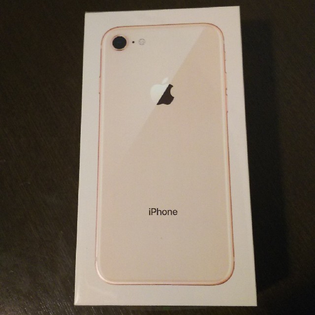 [新品未開封]iPhone8 64GB Gold SIMロック解除済