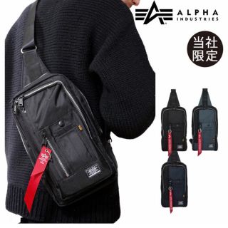 アルファインダストリーズ(ALPHA INDUSTRIES)のALPHA INDUSTRIES ボディバッグ(ショルダーバッグ)