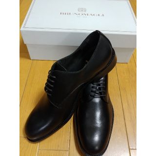 サントーニ(Santoni)の新品 BRUNO MAGLI 定価約5万 ドレスシューズ ビジネスシューズ　黒(ドレス/ビジネス)