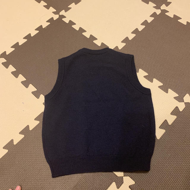 BURBERRY(バーバリー)のバーバリー ニットベスト 110 キッズ/ベビー/マタニティのキッズ服男の子用(90cm~)(カーディガン)の商品写真