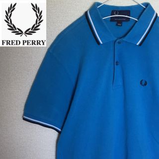 フレッドペリー(FRED PERRY)の【激レア】フレッドペリー ポロシャツ 胸刺繍ロゴ有り☆(ポロシャツ)