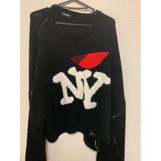 ラフシモンズ(RAF SIMONS)のRAF SIMONS ラフシモンズ NYニット(ニット/セーター)