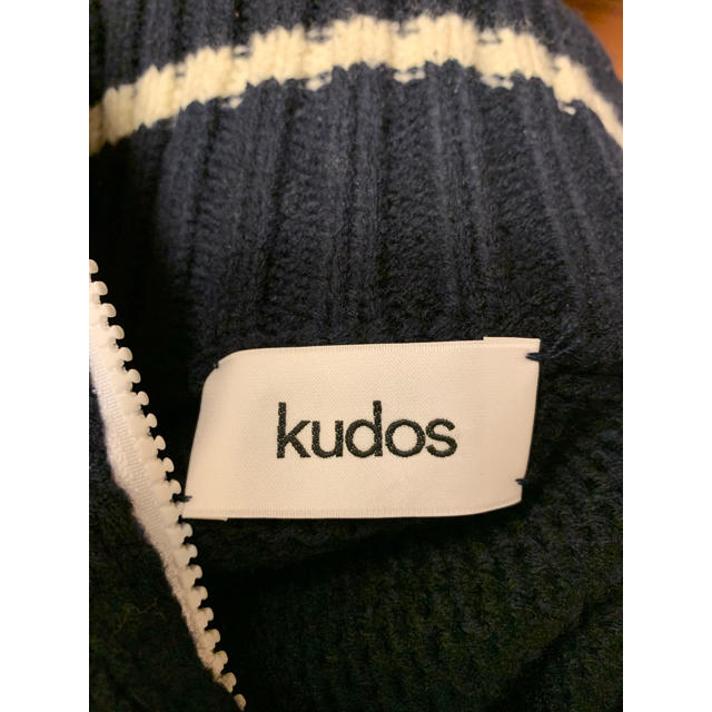 SUNSEA(サンシー)のkudos 18aw white square pullover knit メンズのトップス(ニット/セーター)の商品写真