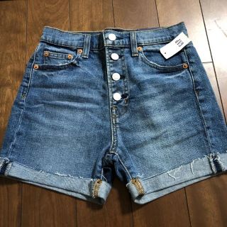 ギャップ(GAP)の☆新品☆GAP ハイライズデニムショートパンツ(ショートパンツ)