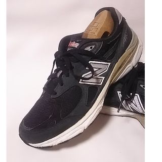 ニューバランス(New Balance)の
希少アメリカ製ビンテージ！ニューバランス990高級スニーカー黒銀


(スニーカー)