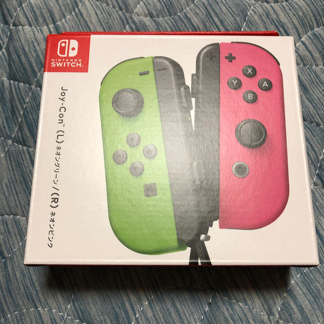 メーカー★新品未開封★Joy-Con(L)/(R)ジョイコンネオングリーン ネオンピンク