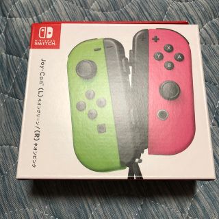 ニンテンドースイッチ(Nintendo Switch)の★新品未開封★Joy-Con(L)/(R)ジョイコンネオングリーン ネオンピンク(その他)