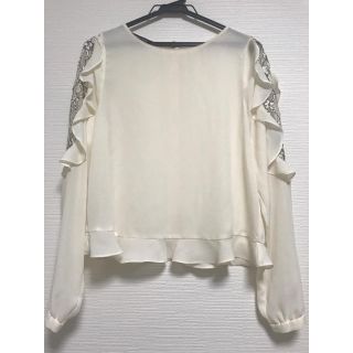 ザラ(ZARA)のレースシフォンブラウス/ZARA(シャツ/ブラウス(長袖/七分))