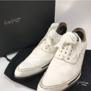 ヨウジヤマモト(Yohji Yamamoto)のYohji Yamamoto　ヨウジヤマモト 　レザー　革靴　ホワイト　白(ドレス/ビジネス)