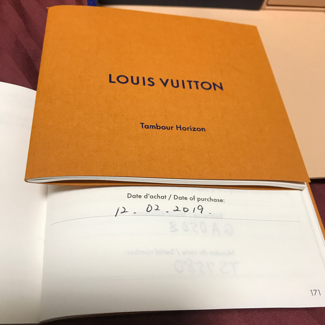 LOUIS VUITTON(ルイヴィトン)のルイヴィトン タンブールホライゾン v2 新型 期間限定 値下げ中 メンズの時計(腕時計(デジタル))の商品写真