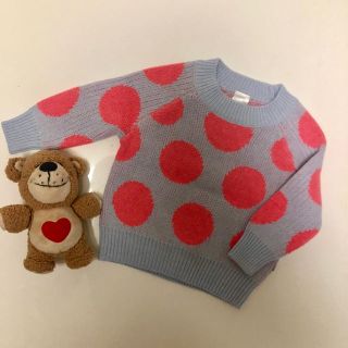 エイチアンドエム(H&M)のBONDS 新品未使用タグなし サイズ80-85 cute セーター(ニット/セーター)