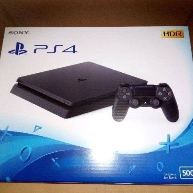 PlayStation4(プレイステーション4)の22日出品終了　PlayStation4 CUH-2200AB01 500GB エンタメ/ホビーのゲームソフト/ゲーム機本体(家庭用ゲーム機本体)の商品写真