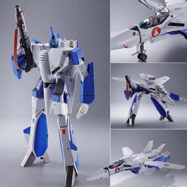 BANDAI(バンダイ)のDX超合金 超時空要塞マクロス VF-1A バルキリー(M・ジーナス機) エンタメ/ホビーのフィギュア(アニメ/ゲーム)の商品写真