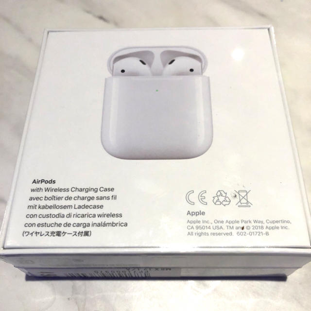 ヘッドフォン/イヤフォンAirPods 2019年第2世代