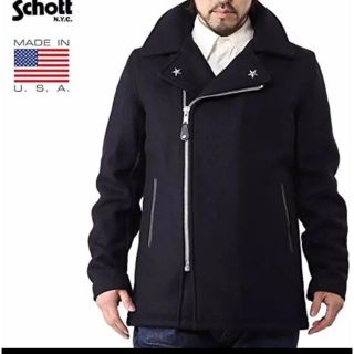 【値下げしました】ショット ライダースPコート Schott / ショット