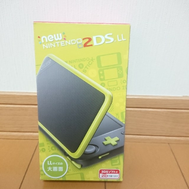 ニンテンドー2DS - 新品・未使用 ニンテンドー2DS LL ブラック × ライムの通販 by NEO's shop｜ニンテンドー2DSならラクマ